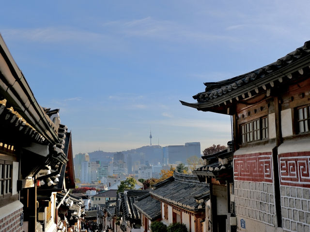 เที่ยวหมู่บ้านย้อนยุค Bukchon Hanok Village