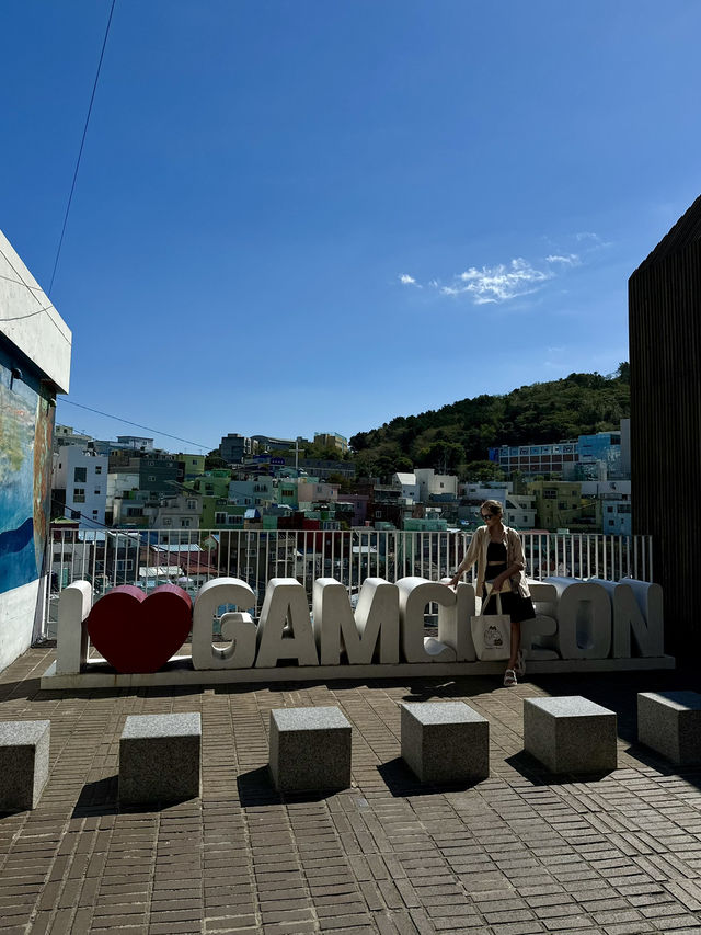 Cityscape Views from Gamcheon Cultural Village 🇰🇷