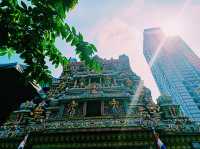 泰國曼谷非常有特點的印度神廟景點:克窟寺，百年歷史古跡寺廟