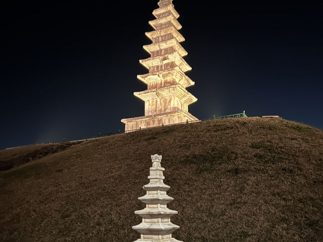충주 야경 야외 데이트 스팟 중앙탑사적공원