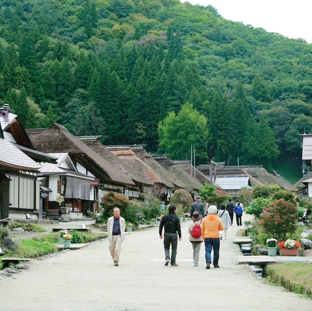 【福島県】江戸時代の風情が色濃く残る大内宿