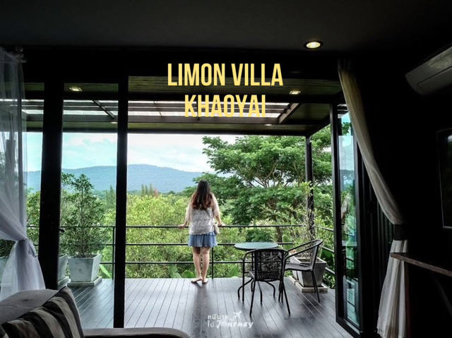 Limon Villa ที่พักเขาใหญ่สุดชิล ท่ามกลางขุนเขา