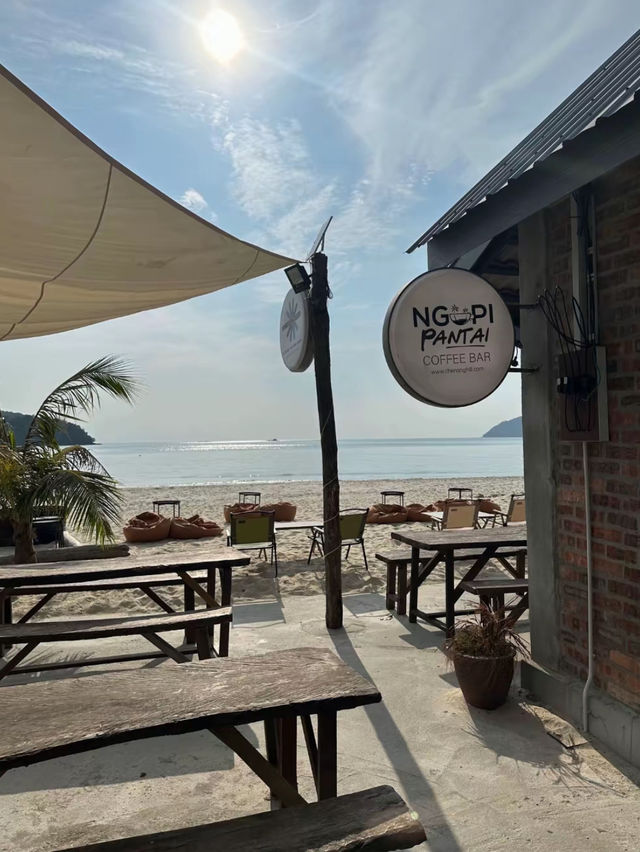 GO! DRINK! this coffee bar with seaview in Langkawi🇲🇾