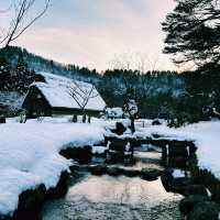 雪中夢語：白川鄉的浪漫篇章