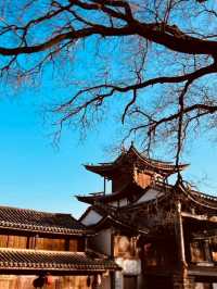 Beautiful view of Shaxi Ancient Town 💜