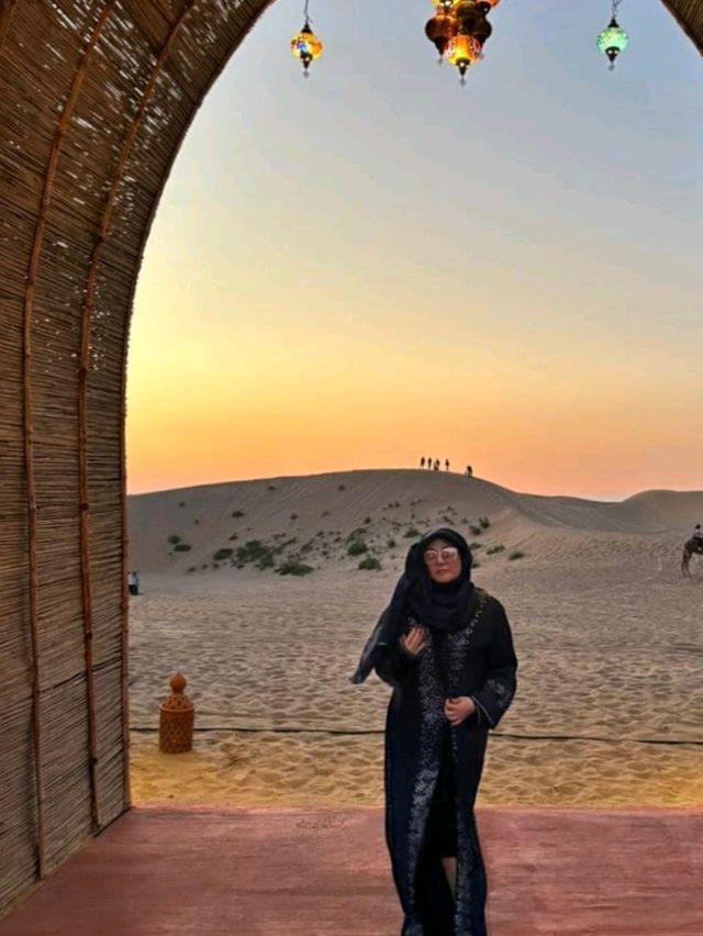 🏜️ Discover Tranquility: Al Ain Desert Tour 🌅
