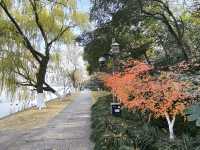 Morning walk at West Lake, Hangzhou