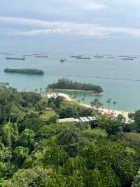 Relaxing Day Out in Sentosa: Sentosa Cable Car, Fort Siloso Skywalk, and Sunset by the Beach