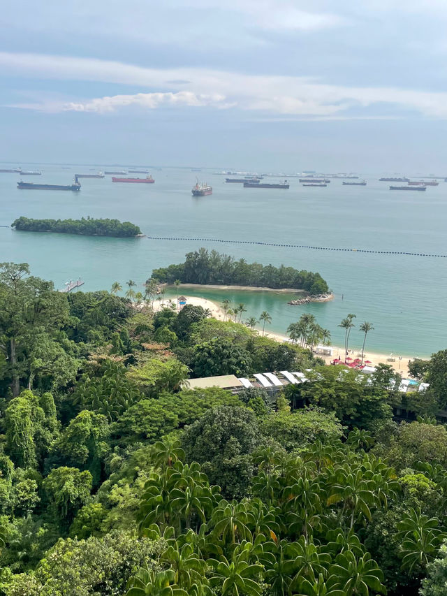 Relaxing Day Out in Sentosa: Sentosa Cable Car, Fort Siloso Skywalk, and Sunset by the Beach