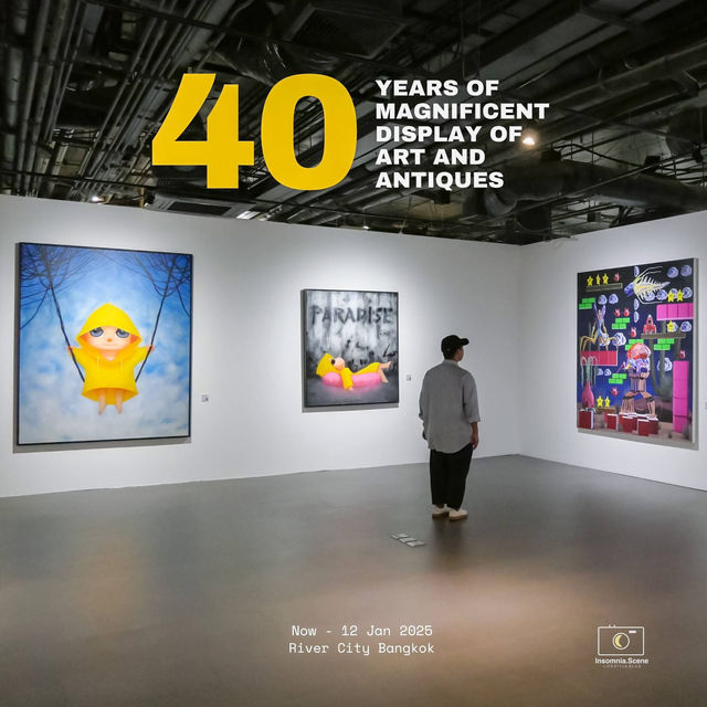 นิทรรศการครบรอบ 40 ปี ของ River City BKK