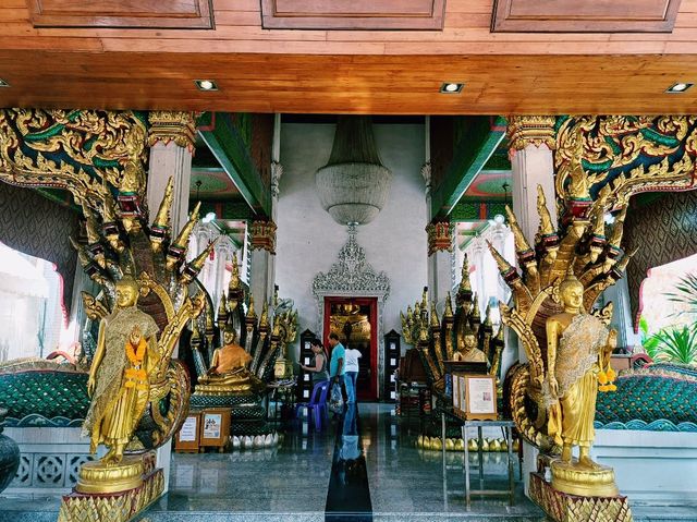 泰國曼谷湄南河畔著名皇家古跡寺廟景點:Wat Nak Prok，適合打卡拍照📸冥想