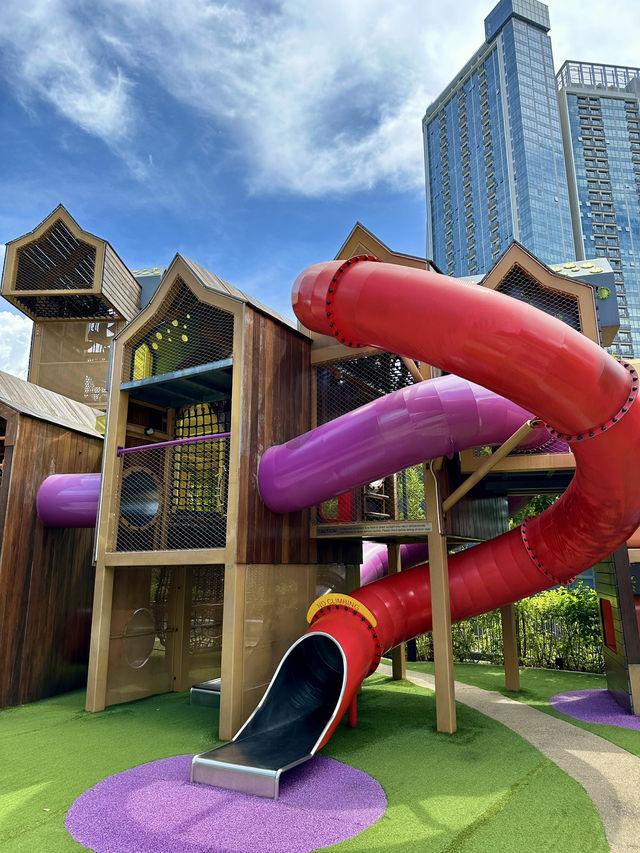 Kid’s Paradise in the Sky: TRX City Park