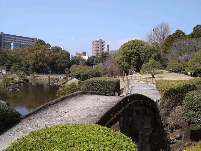 水前寺成趣園，熊本江戶時代的池泉回遊式庭園