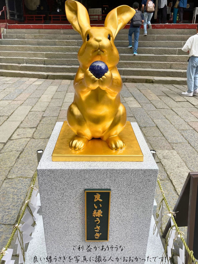 うさぎやハートのモチーフがかわいい🧡縁結びで有名な日光二荒山神社⛩️