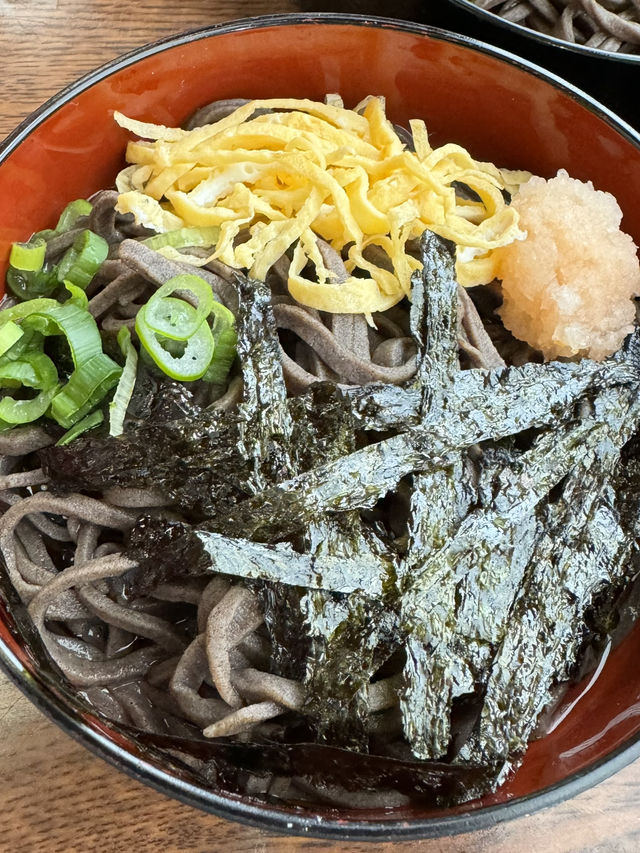 【山口旅行】 真っ黒な出雲そば