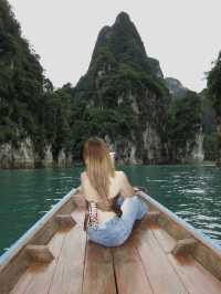 Guilin of Thailand boat ride 🏞️