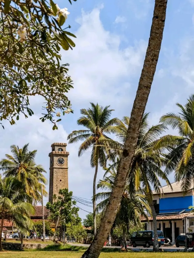 Galle Fort Clock Tower: A Timeless Tribute to Compassion and Colonial Craftsmanship