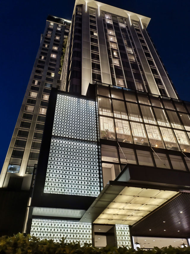 曼谷| 走進曼谷萬豪酒店大廳像進入藝術館，設計控入住必拍絕美場景