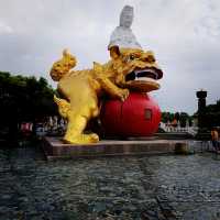 遊台灣北部基隆：大佛禪寺觀音像觀景台