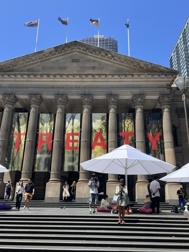 全墨爾本最美的室內景點📚維多利亞州立圖書館📎