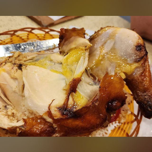必吃脆皮燒春雞😋