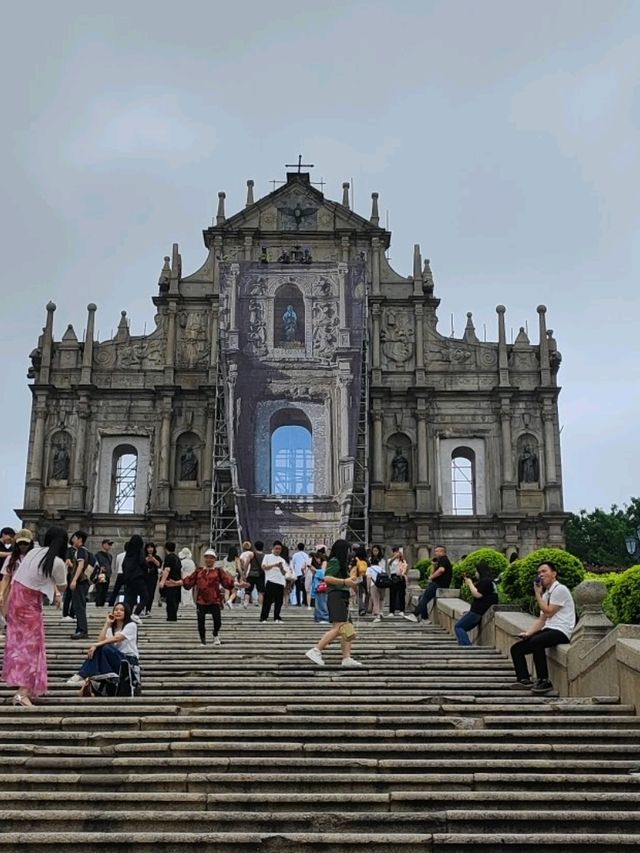 從珠海拱北口岸進澳門半日遊
