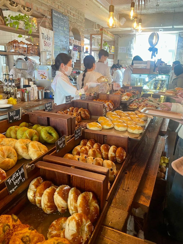 【韓国 安国】ロンドンベーグルミュージアム安国店