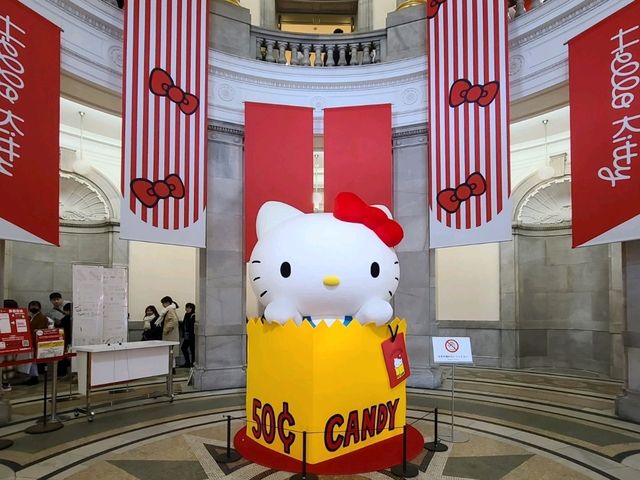 TOKYO NATIONAL MUSEUM(도쿄국립박물관표경관) 헬로키티 50주년 전시회