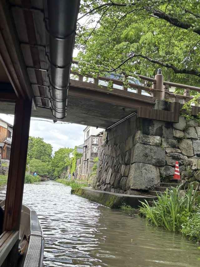 近江八幡市にやってきたら、八幡堀巡りを体験するべし❤️