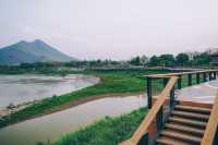 เที่ยวแก่งคุดคู้ เชียงคานหน้าฝน บรรยากาศโคตรดี