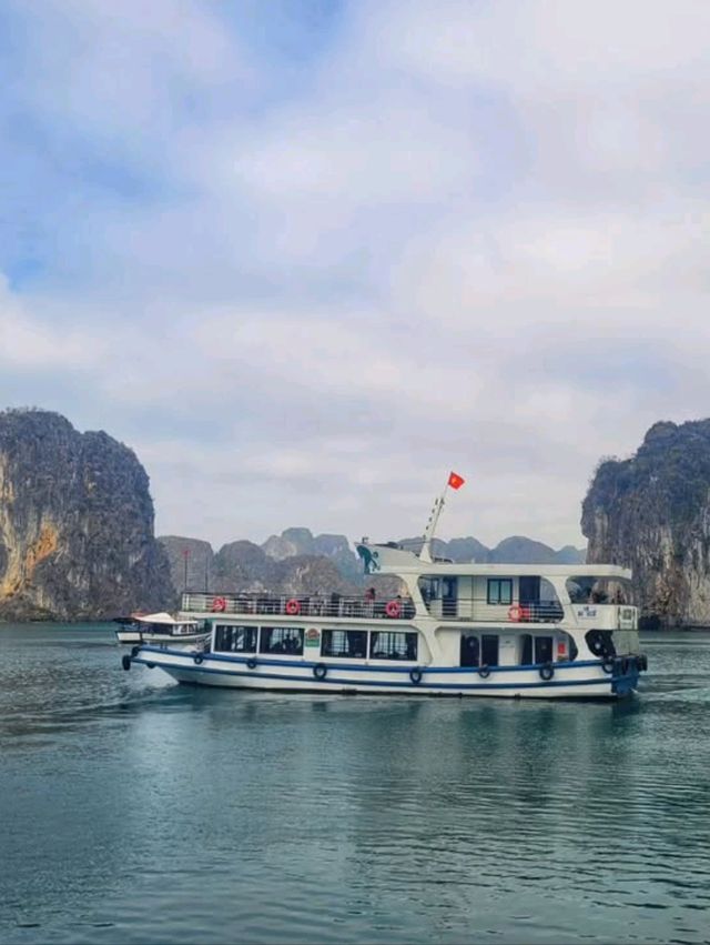 ⛵🌅 Sail into a Dream! | Halong Bay Cruise Adventure 🇻🇳✨