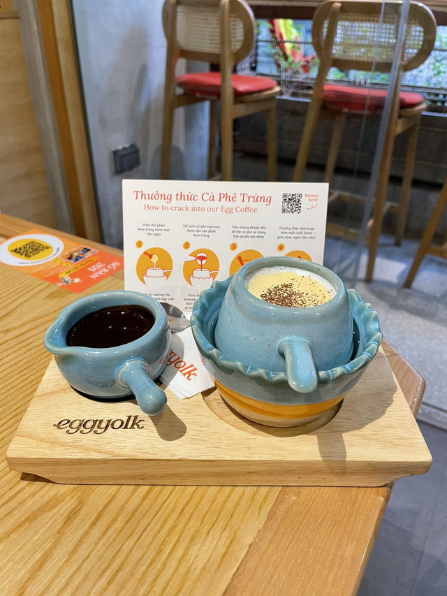 ｜越南｜河內Eggyolk Coffee-靜靜喝杯蛋咖啡的好地方