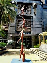 The modern art sculptures of Parkview Square