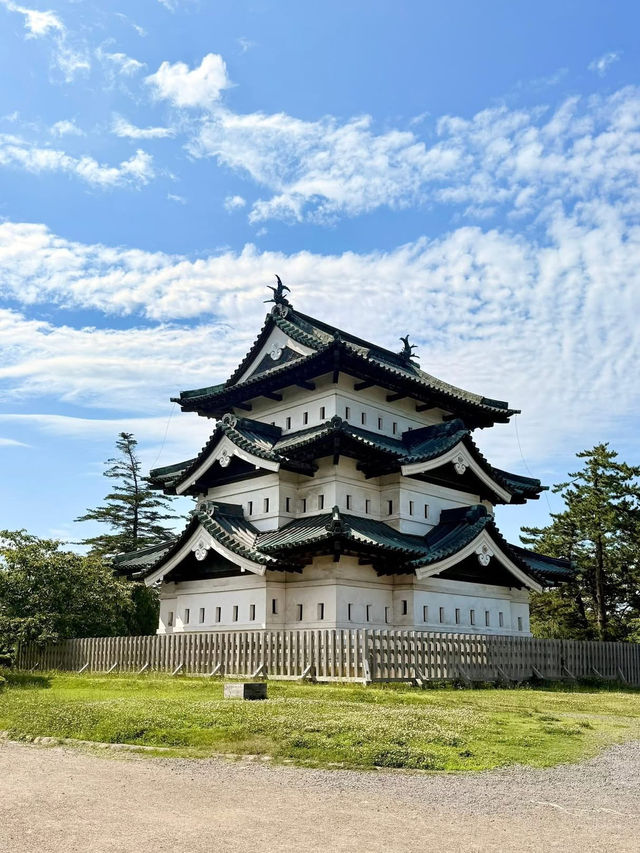 Hirosaki Castle: Where Samurai Meets Cherry Blossom Chaos (And You Get the Perfect Pic)"** 🏯🌸  