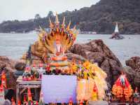 ⛩️ เจดีย์กลางน้ำ บ้านหัวแหลม จันทบุรี