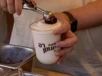 น้ำเต้าหู้  ความอร่อยที่ส่งต่อจากสูตรอาแหมะ