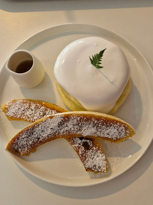 💙🍵광교 카페 수플레팬케이크 맛집 피크닉타이거
