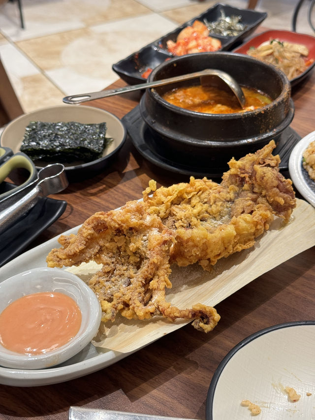 超正嘅海鮮煎餅💓