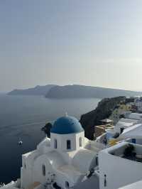 🇬🇷 聖托里尼 Santorini｜在貓咪與夕陽的陪伴下看愛琴海閃閃發光