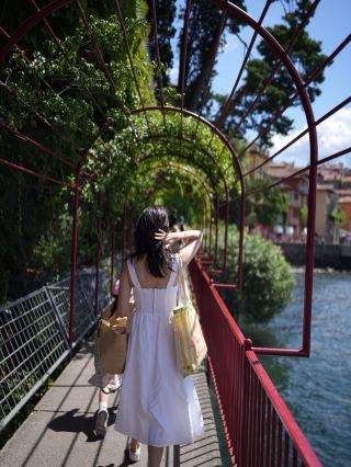Varenna-Lake Como裡面的小鎮