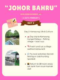 🇲🇾 Johor Bahru Itinerary: Local Living Experience 🏘️🍜