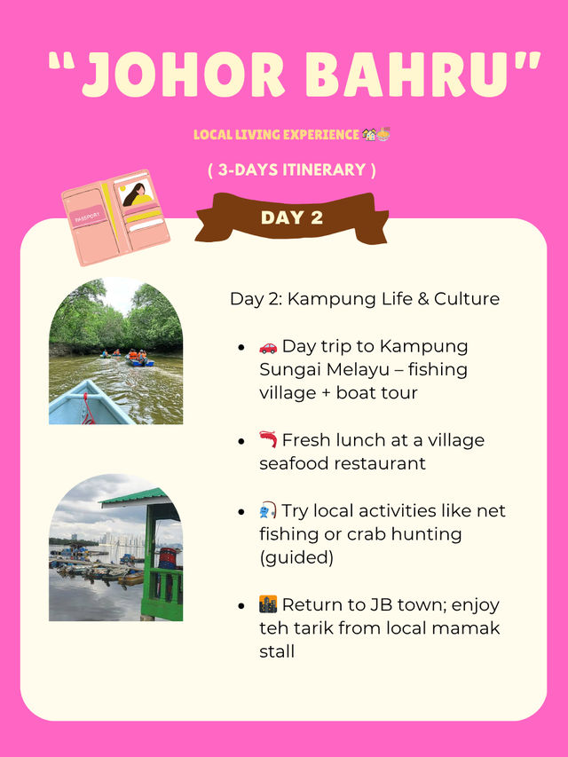 🇲🇾 Johor Bahru Itinerary: Local Living Experience 🏘️🍜