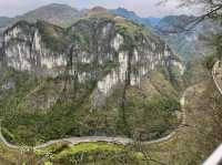Dramatic Views at Aizhai Bridge