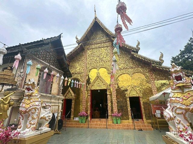 วัดป่าซางงาม วัดสวยงามแห่งเมืองป่าซาง ลำพูน