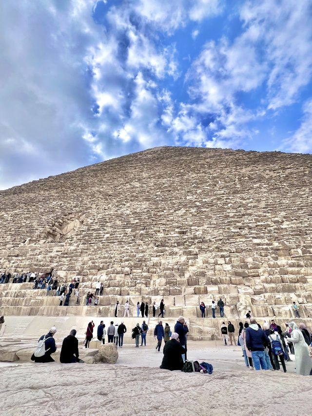 ［埃及旅遊］吉薩金字塔初體驗🤩高聳入雲的奇蹟