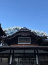 道後温泉の内部見学ツアーへ
