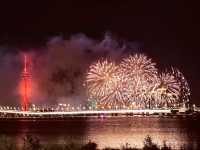 Throwback Macau National Day Fireworks: A Dazzling Sky Over the Pearl River! 🎆🇨🇳
