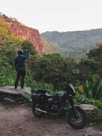 หุบเขา "ตีนไก่" บ้านนา จังหวัดนครนายก