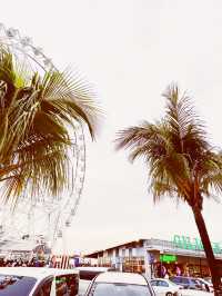 🎡 Manila's MAGIC Hour: SM Mall of Asia's Ferris Wheel Meets UNREAL Pink Sunset! 🌸