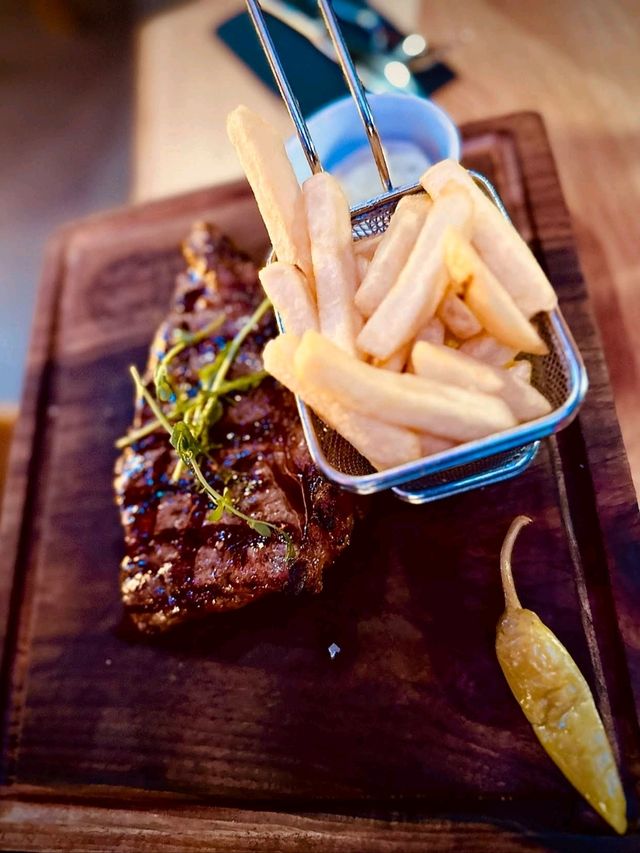 Beef and Pepper Steak house